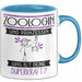 Zoologin Und Prinzessin Tasse Geschenk Für Eine Zoologin Geburtstag Was Ist Deine Superkraft Blau Trendation