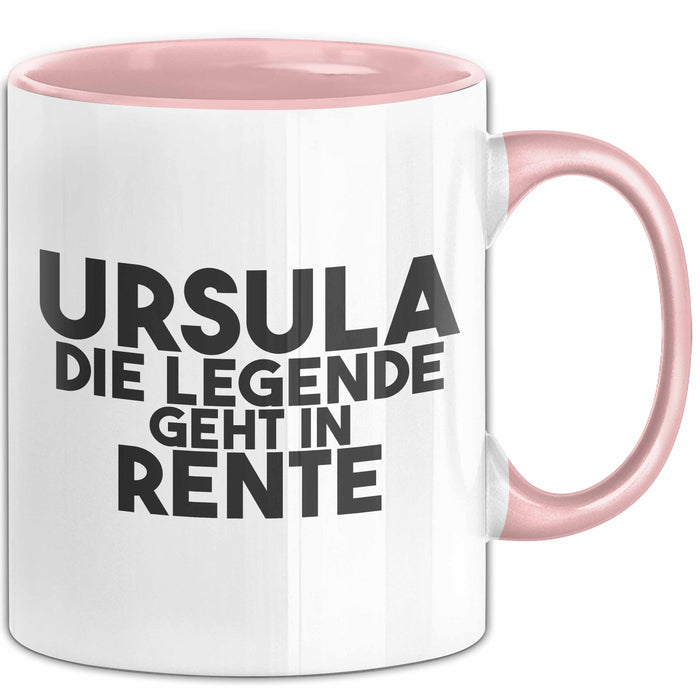 Ursula Tasse Ursula – Die Legende Geht In Rente Geschenk