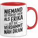 Erika Tasse Geschenk Niemand Ist Perfekt Erika Verdammt Nah Dran Geschenkidee Rot Trendation