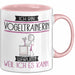 Vogeltrainerin Tasse Geschenk Ich Bin Vogeltrainerin Warum Weil Ich Es Kann Geschenkidee Geburtstag Rosa Trendation