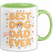 Hunde Papa Tasse Geschenk Lustige Geschenkidee Spruch Für Hunde Eltern Grün Trendation
