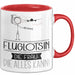 Fluglotsin Geschenk Tasse Becher Die Frau Die Allen Kann Geschenkidee für eine Fluglotsin Lustig Rot Trendation