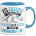 25 Jahre Tasse Geschenk Ehe Lustiger Spruch Humorvolle Geschenkidee Silberhochzeit Blau Trendation