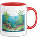 Aquascaper Tasse Geschenkidee für Unterwasser Garten Fan Rot Trendation