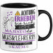 Musiklehrerin Tasse Geschenk Lustiger Spruch Bitte Erheben Sie Sich Seine Majestät Die Musiklehrerin Betritt Den Raum Schwarz Trendation