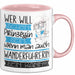 Wanderführerin Tasse Geschenk Spruch Wer Will Schon Prinzessin Sein Wenn Man Auch Wanderführerin Sein Kann Rosa Trendation