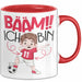 Bääm Ich Bin 11 Tasse Jungs Fußball Geschenk 11. Geburtstag Rot Trendation