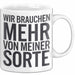 Selbstbewusster Tasse Geschenk Mehr Von Meiner Sorte Weiß Trendation
