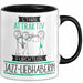 Jazz-Liebhaberin Tasse Geschenk Becher Stark Attraktiv Furchtlos Jazz-Liebhaberin Lustige Geschenkidee Trendation