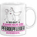 Pferdepfleger Geschenk Tasse So Gut Kann Nur Ein Pferdepfleger Aussehen Geschenkidee Kaffee-Becher Weiß Trendation