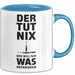 Handwerker Reparateur Tasse Geschenk Lustige Geschenkidee Spruch Der Tut Nix Der Will Nur Was Reparieren Blau Trendation