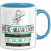 Indie-Musikerin Weil Es Keinen Schöneren Beruf Gibt Tasse Geschenk für Eine Indie-Musikerin Lustig Blau Trendation