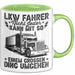 Lkw Fahrer Trucker Tasse Geschenk Lustige Geschenkidee Spruch Lkw Fahrer Nicht Jeder Kann Mit So Einem Grossen Ding Umgehen Grün Trendation