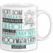 Rockmusikerin Geschenk Becher Tasse Gott Schuf Alle Menschen Gleich Nur Die Besten Durfeten Rockmusikerin Werden Geschenkidee Lustig Weiß Trendation