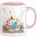 Kunststudent Tasse Geschenk Lustige Geschenkidee Spruch Für Kreative Seelen Rosa Trendation