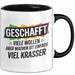 Schüler Abschluss Tasse Geschenk Lustige Geschenkidee Spruch Geschafft Viele Wollen Trendation