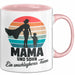 Mama Muttertag Tasse Becher Geschenk Lustige Geschenkidee Spruch Mama Und Sohn Ein Unschlagbares Team Rosa Trendation