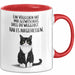 Büroarbeit Kollege Abschied Tasse Geschenk Lustige Geschenkidee Spruch Ein Vögelchen Hat Mir Gezwitschert Dass Du Weggehst Rot Trendation