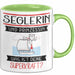 Seglerin Und Prinzessin Tasse Geschenk Für Eine Seglerin Geburtstag Was Ist Deine Superkraft Grün Trendation