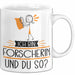 Forscherin Tasse Geschenk Ich Bin Forscherin Und Du So Geschenkidee Lustiger Spruch Becher Weiß Trendation