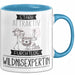 Wildnisexpertin Tasse Geschenk Becher Stark Attraktiv Furchtlos Wildnisexpertin Lustige Geschenkidee Blau Trendation
