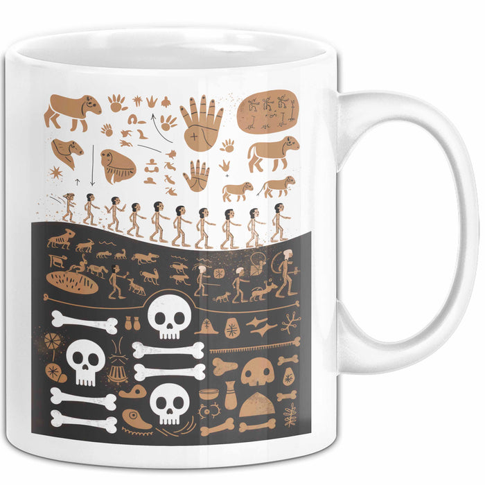 Anthropologe Tasse Geschenk Lustige Geschenkidee Spruch Für Kultur Entdecker Weiß Trendation