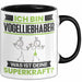 Vogelliebhaber Tasse Geschenk für Vogelliebhaber Geburtstag Lustiger Spruch Kaffee-Becher Was Ist Deine Superkraft Schwarz Trendation