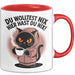 Sarkastische Katze Tasse Geschenk Lustige Geschenkidee Spruch Du Wolltest Nix Hier Hast Du Nix Rot Trendation