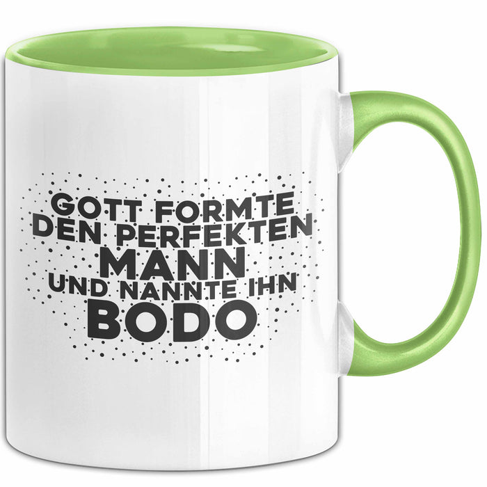 Bodo Tasse Gott Formte Den Perfekten Mann Und Nannte Ihn Bodo Geschenk