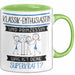 Klassik-Enthusiastin Und Prinzessin Tasse Geschenk Für Eine Klassik-Enthusiastin Geburtstag Was Ist Deine Superkraft Grün Trendation