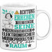ElektronischerMusikproduzent Geschenk Tasse Lustiger Spruch Erheben Sie Sich Der ElektronischerMusikproduzent Betritt den Raum Weiß Trendation