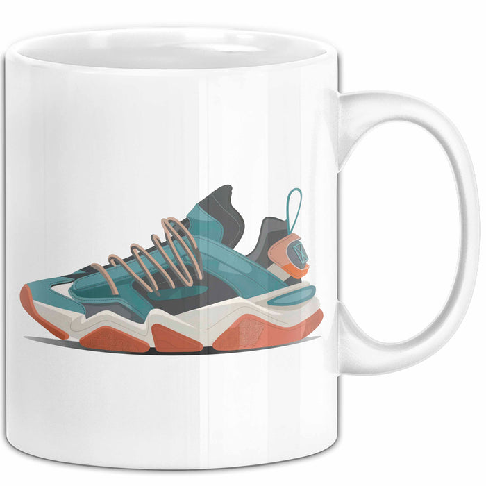 Sneakerhead Tasse Geschenkidee für Schuhsammler Weiß Trendation
