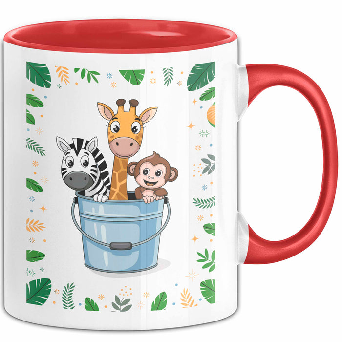 Tierpfleger Tasse Geschenk Lustige Geschenkidee Spruch Für Tier Betreuer Rot Trendation