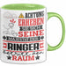 Ringer Geschenk Tasse Lustiger Spruch Erheben Sie Sich Der Ringer Betritt den Raum Grün Trendation