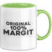 Margit Tasse Original 100% Margit Geschenk Grün Trendation
