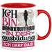 Bankkauffrau Ausbildung Start Geschenk Tasse Ich Bin Bankkauffrau In Der Ausbildung Ich Darf Das Kaffee-Becher Geschenkidee Rot Trendation