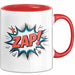 Comiczeichner Tasse Geschenkidee Panel Geschichtenerzähler Rot Trendation