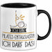 Geschenk für Pilates-Enthusiastin Tasse Lustige Geschenkidee Geburtstag Ich Bin Pilates-Enthusiastin Ich Darf Das Trendation