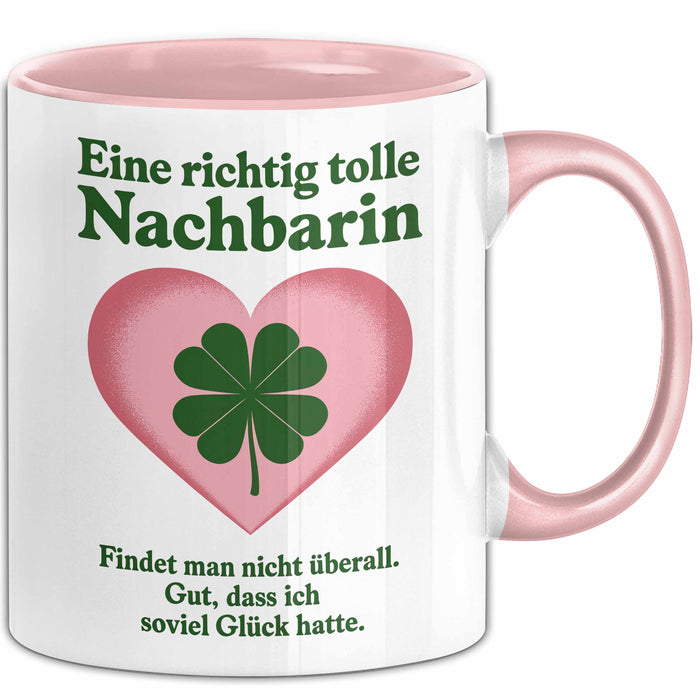 Nachbarin Tasse Geschenk Richtig Tolle Nachbarin Geschenkidee Geburtstag Nachbarin