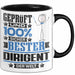 Dirigent Geschenk Lustiger Spruch für Dirigent Geschenkidee Bester Dirigent Der Welt Schwarz Trendation