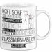 Klassikliebhaberin Geschenk Becher Tasse Gott Schuf Alle Menschen Gleich Nur Die Besten Durfeten Klassikliebhaberin Werden Geschenkidee Lustig Weiß Trendation