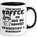 Humor Tasse Pflege Büro Krankenschwester Kaffee-Becher Lustig Fass Meinen Kaffee An Und Du Kannst Pflegestufe 4 Beantragen Trendation