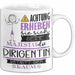 Dirigentin Tasse Geschenk Lustiger Spruch Bitte Erheben Sie Sich Seine Majestät Die Dirigentin Betritt Den Raum Weiß Trendation