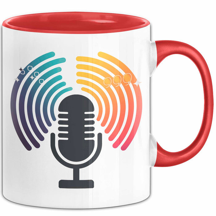 Motivationsredner Tasse Geschenkidee für Publikum Inspirator Rot Trendation