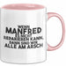 Manfred Tasse Wenn Manfred Nicht Repariert, Sind Wir Am Arsch Geschenk Rosa Trendation