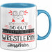 Wrestlerin Geschenk Tasse So Gut Kann Nur Eine Wrestlerin Aussehen Geschenkidee Geburtstag Weihnachten Lustig Blau Trendation