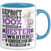 Wildtierforscher Geschenk Lustiger Spruch für Wildtierforscher Geschenkidee Bester Wildtierforscher Der Welt Blau Trendation