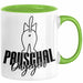 Katzen Tasse Pauschal Dagegen Katze Katzenliebhaber Kater Geschenk Miau Katzenbesitzerin Geschenkidee Humor Kaffee-Becher Grün Trendation