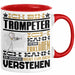 Trompeter Geschenk Tasse Geschenkidee für Trompeter Geburtstag Lustig Ich Bin Trompeter Ich Kann Es Dir Erklären Aber Nicht Für Dich Verstehen Rot Trendation