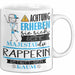 Rapperin Tasse Geschenk Lustiger Spruch Bitte Erheben Sie Sich Seine Majestät Die Rapperin Betritt Den Raum Weiß Trendation